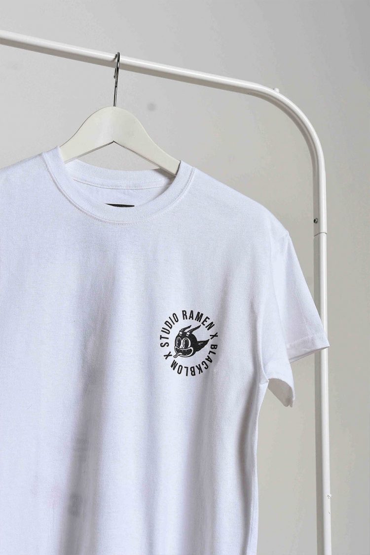 BlackblomXStudio T-shirt λευκό Ramen