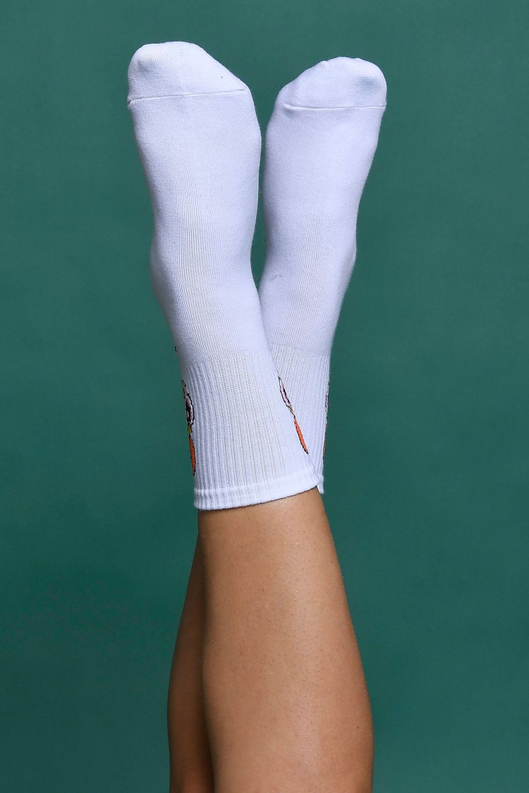 Άσπρες κάλτσες Blossom
