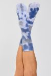 Blackblom unisex tie dye κάλτσες σε μπλε
