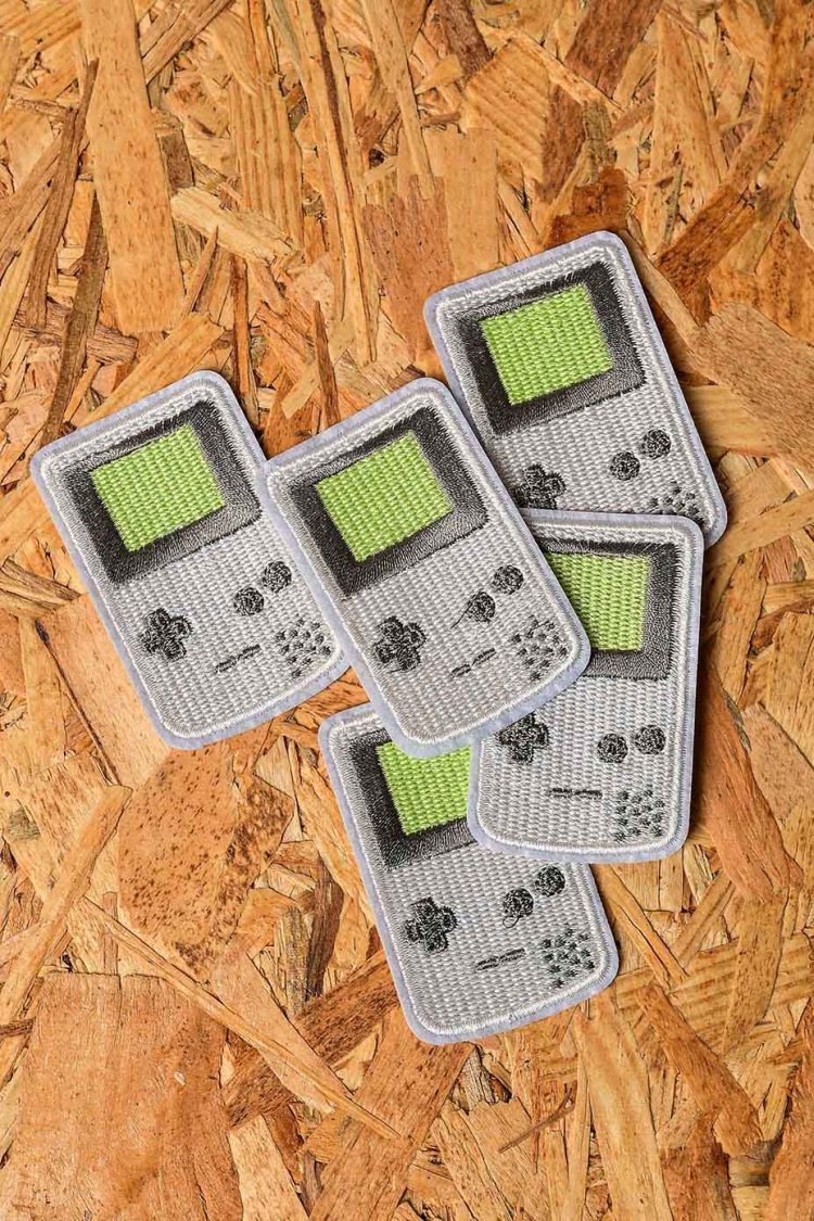 "Game Boy" iron on patch