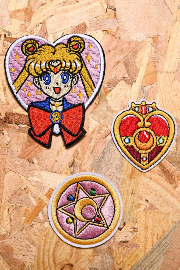 Blackblom "Sailor Moon" patches σετ