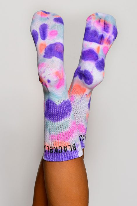 Blackblom unisex tie dye κάλτσες πολύχρωμες