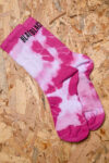 Blackblom Unisex Tie Dye Κάλτσες Σε hot pink