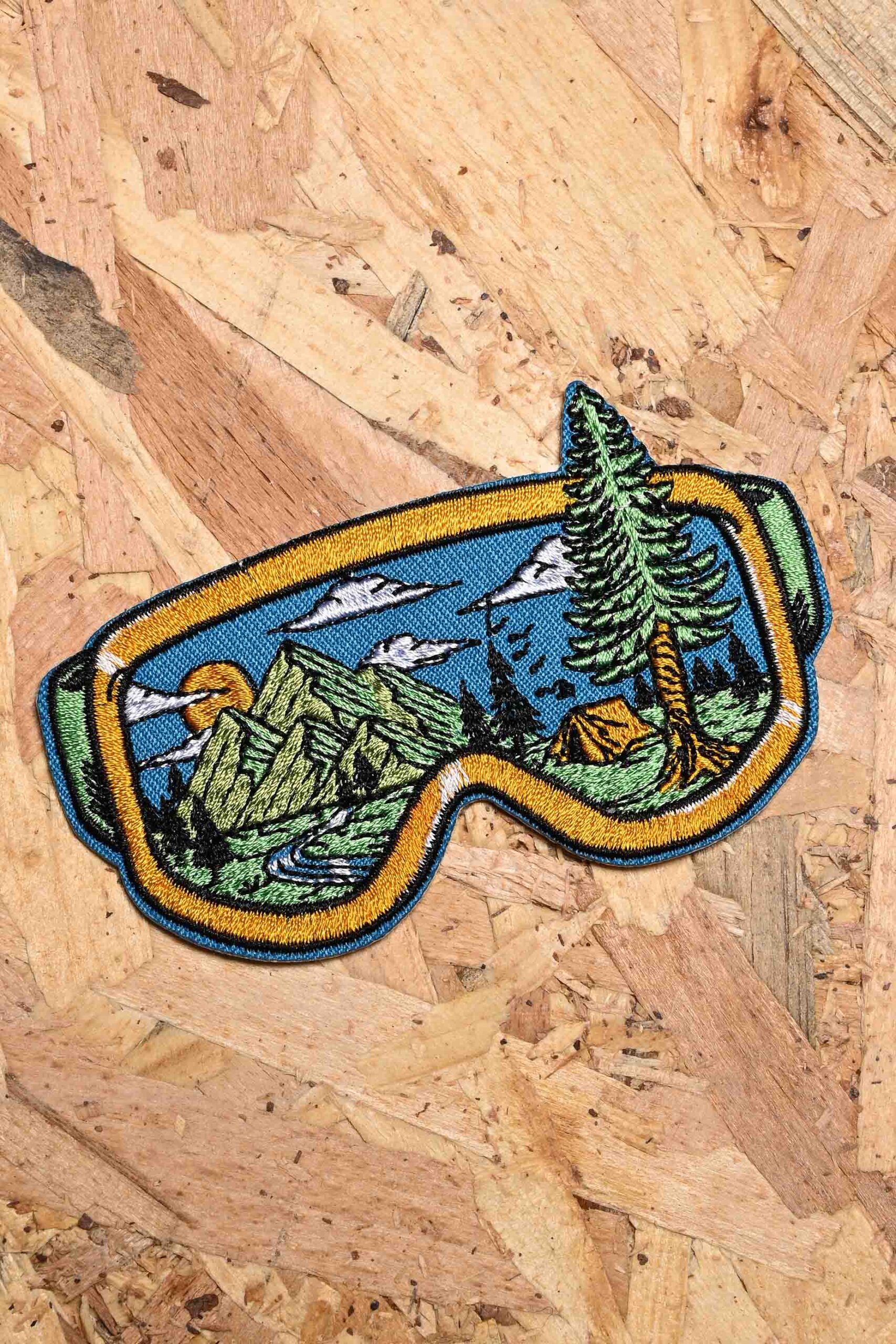 “Camp Mask” Iron On Patch