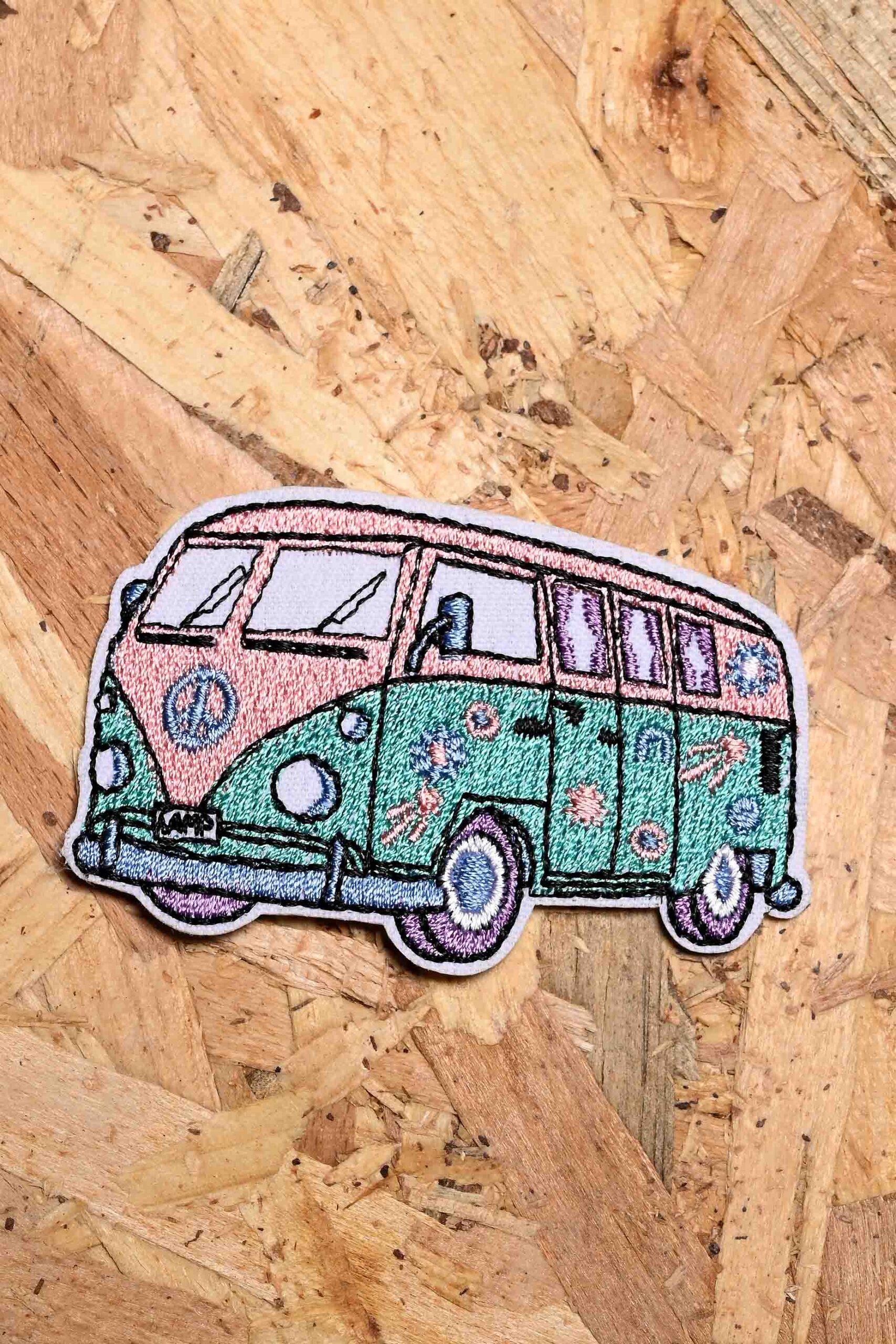“Hippie Van” Iron On Patch