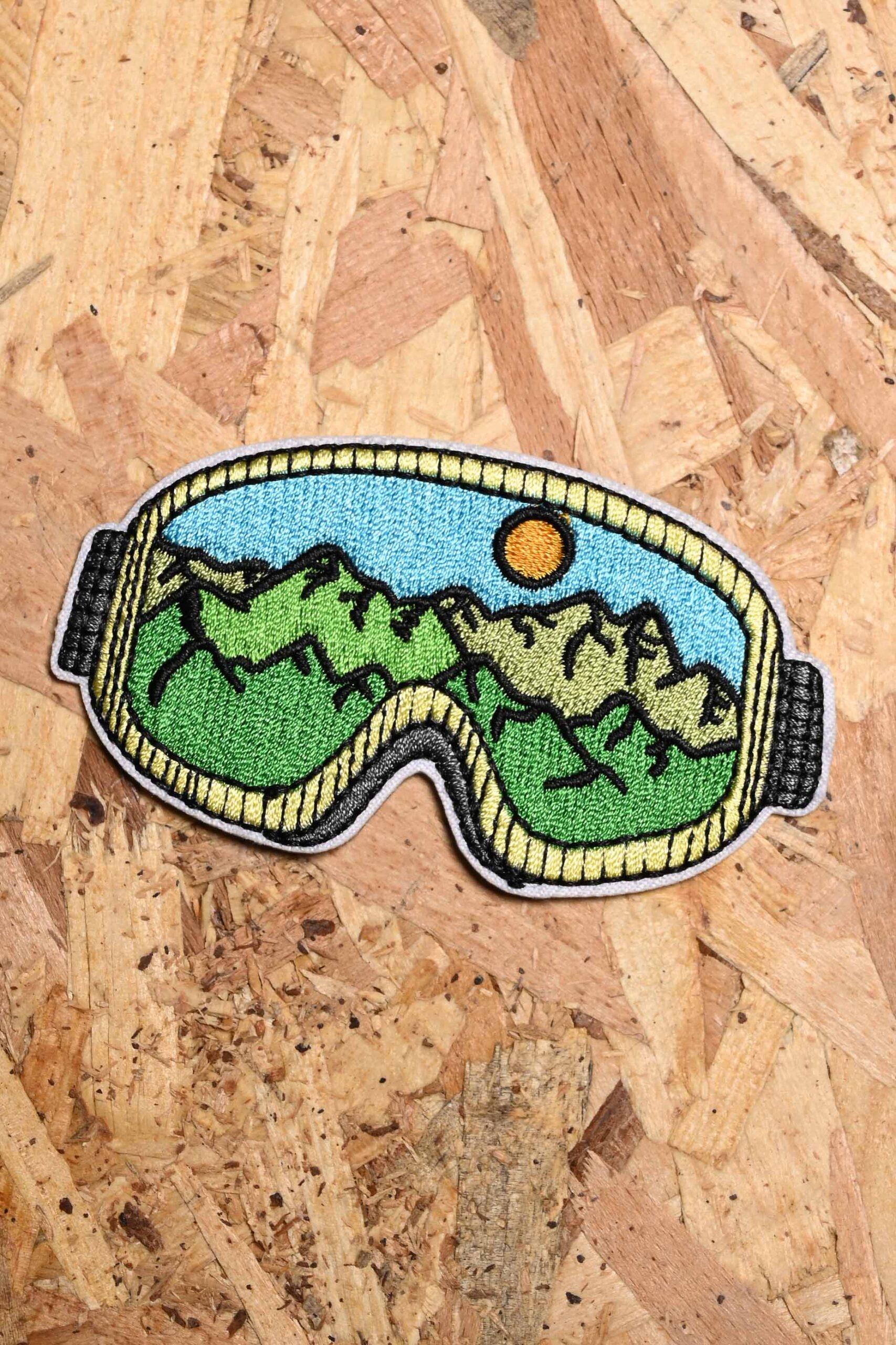 “Mask” Iron On Patch