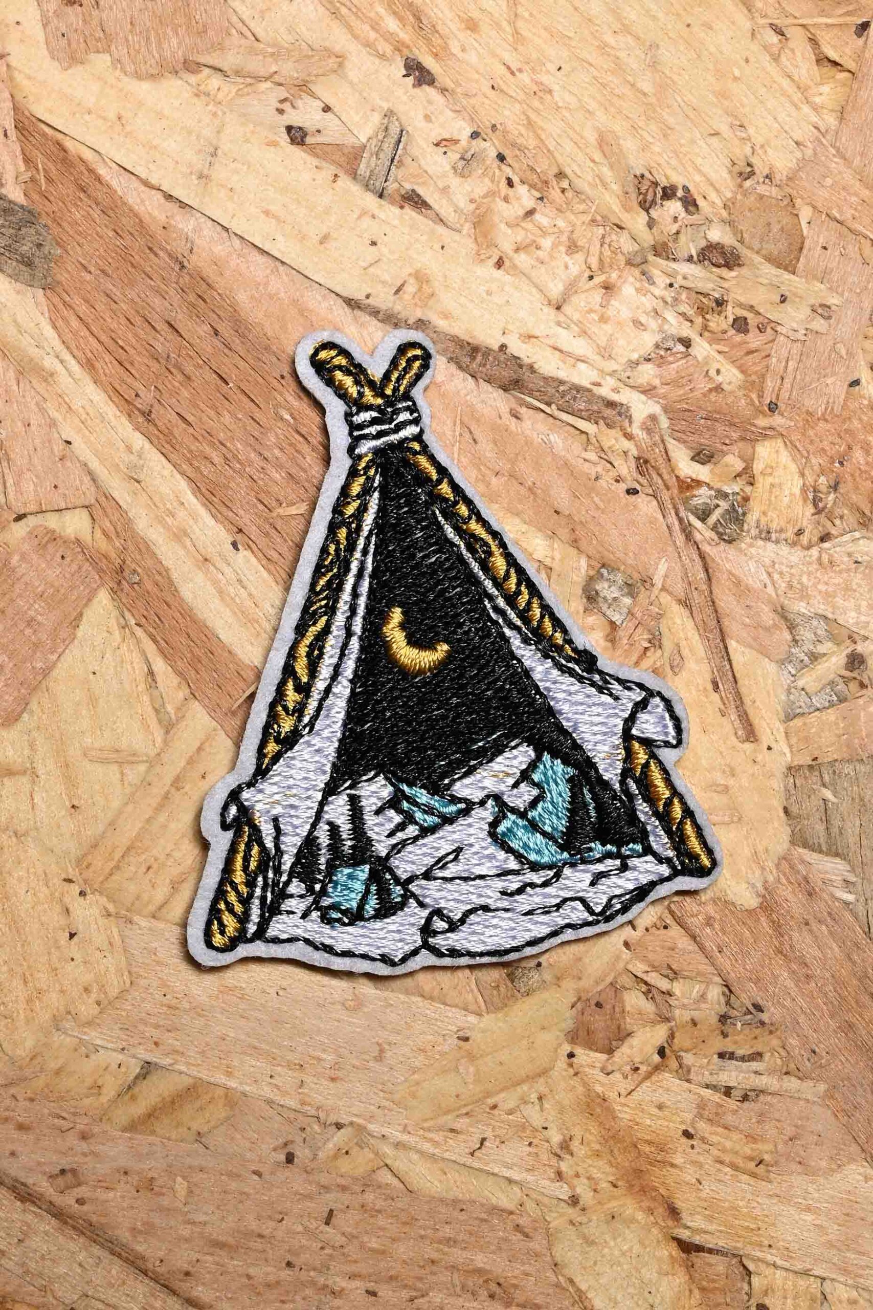 “Tent” Iron On Patch
